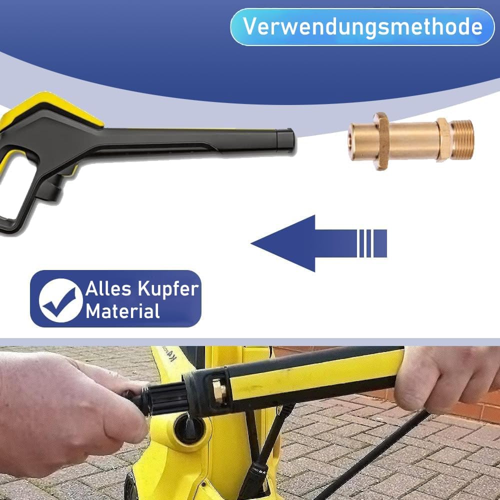 Hochdruck-Reinigungsschlauch für Rohrreinigung, Kärcher K2-K7