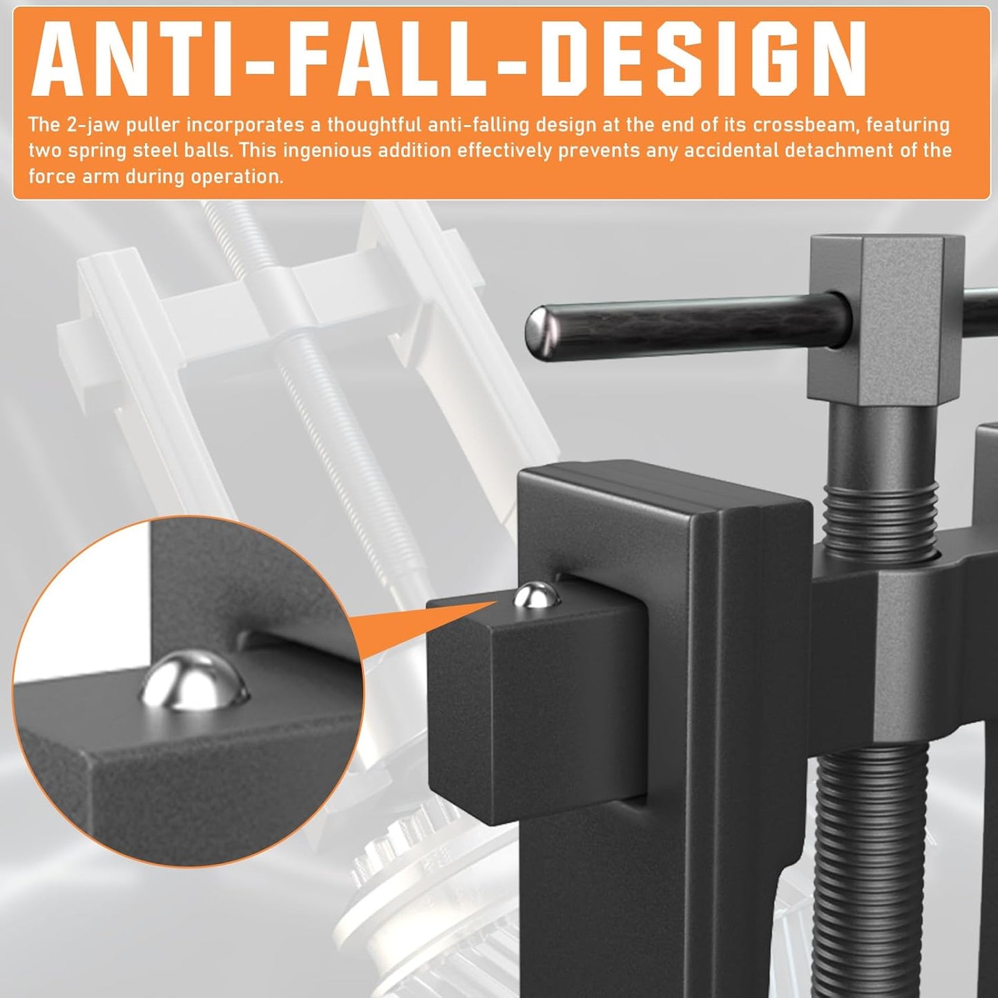 Vrietina Zweibacken - Lagerabzieher Set 3 - teilig (3"/4"/6")