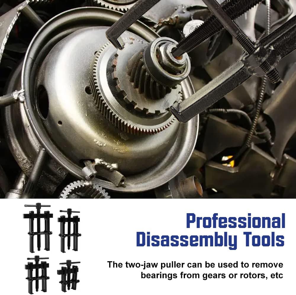 Vrietina Zweibacken - Lagerabzieher Set 4 - teilig (2"/3"/4"/6")