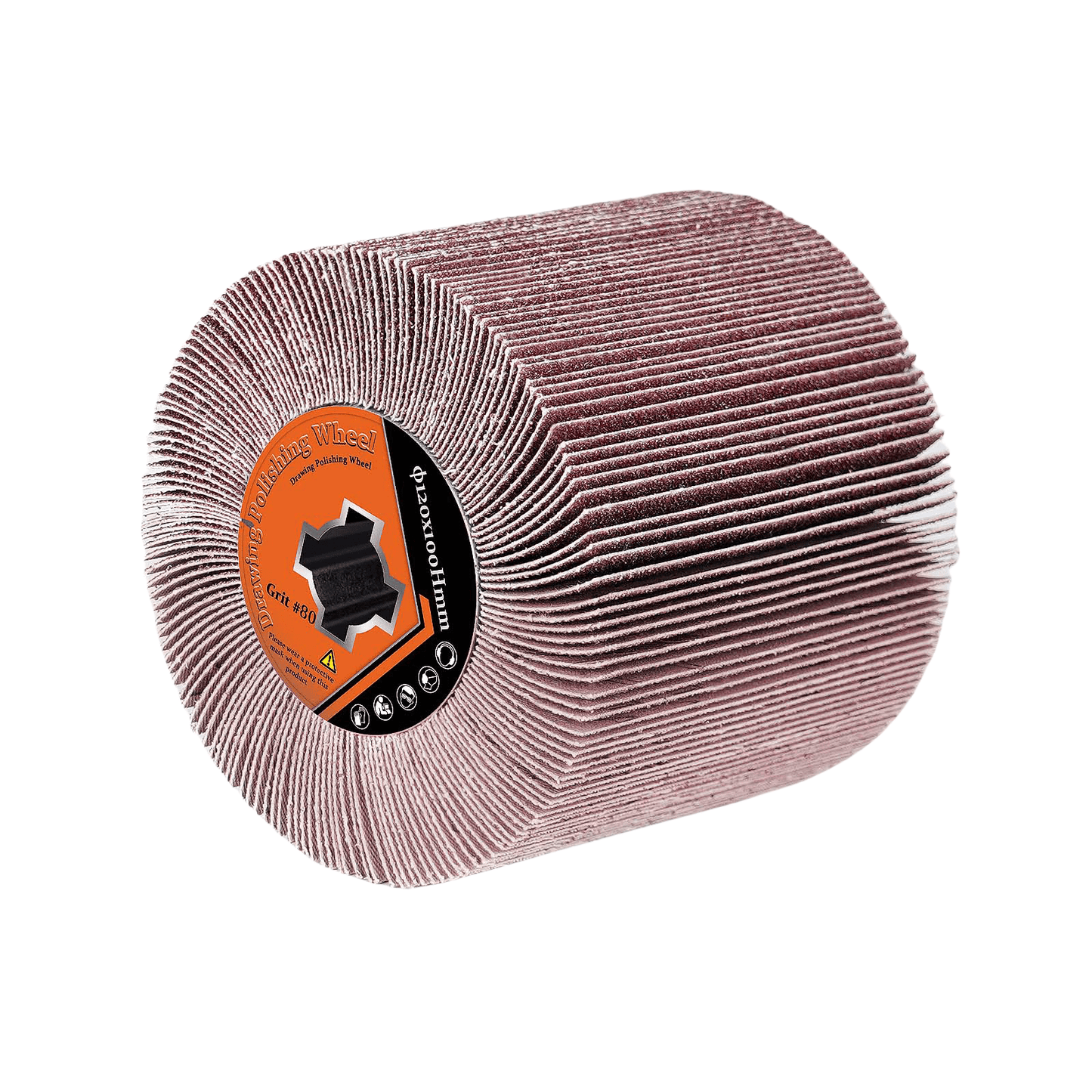 High - Density Sanding Roller Brush – Versatile Surface Treatment for Wood, Metal, and Stone - Vrietina