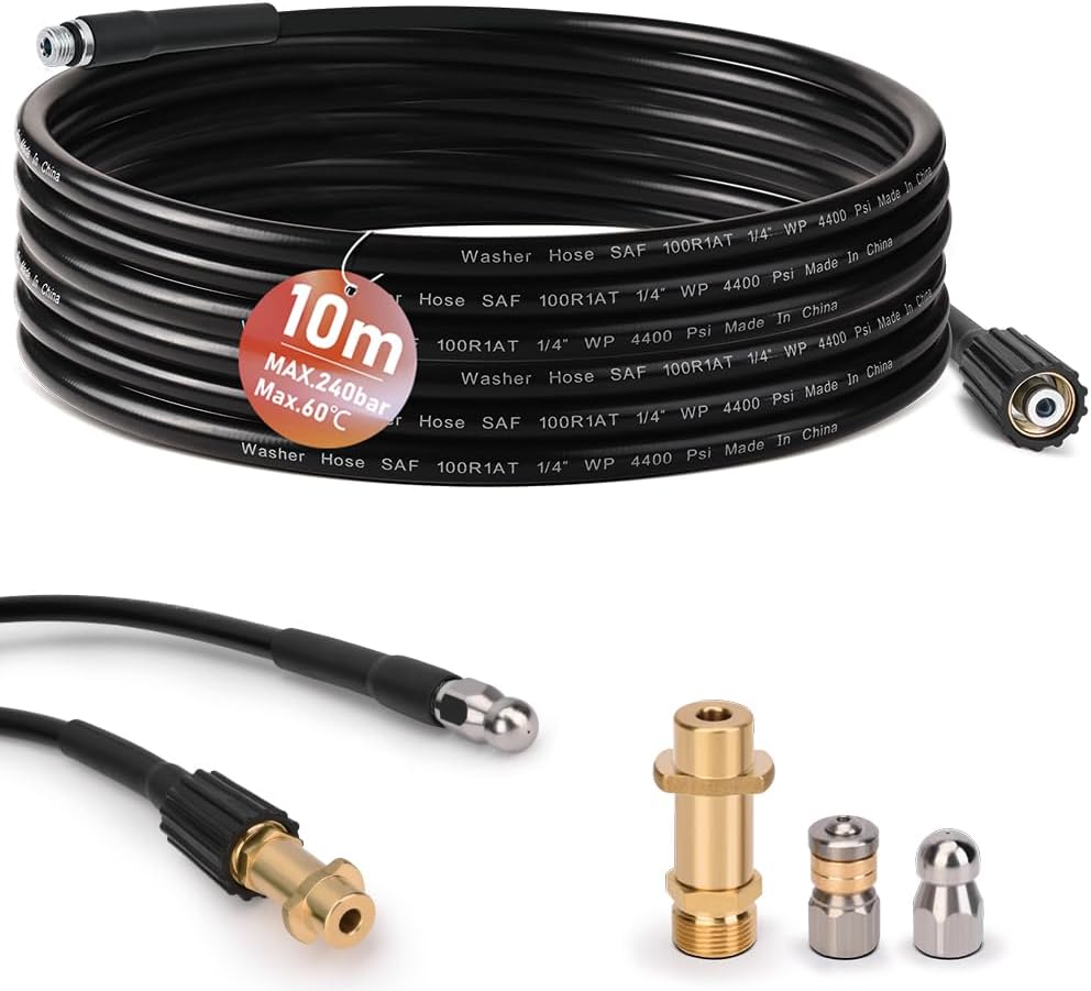 Hochdruck - Reinigungsschlauch für Rohrreinigung, Kärcher K2 - K7