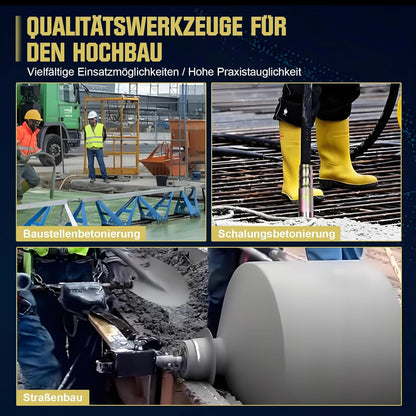 Vrietina 1800W Handbetonvibrator – 2m Schlauch, 6000 U/min