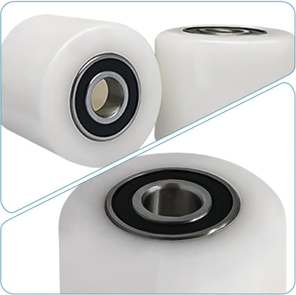 Vrietina 70x60mm Nylon Hubwagenrollen – 4 Stück