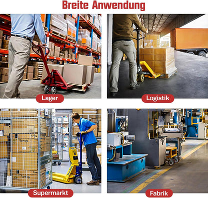 Vrietina 80x60mm PU Hubwagenrollen – 4 Stück