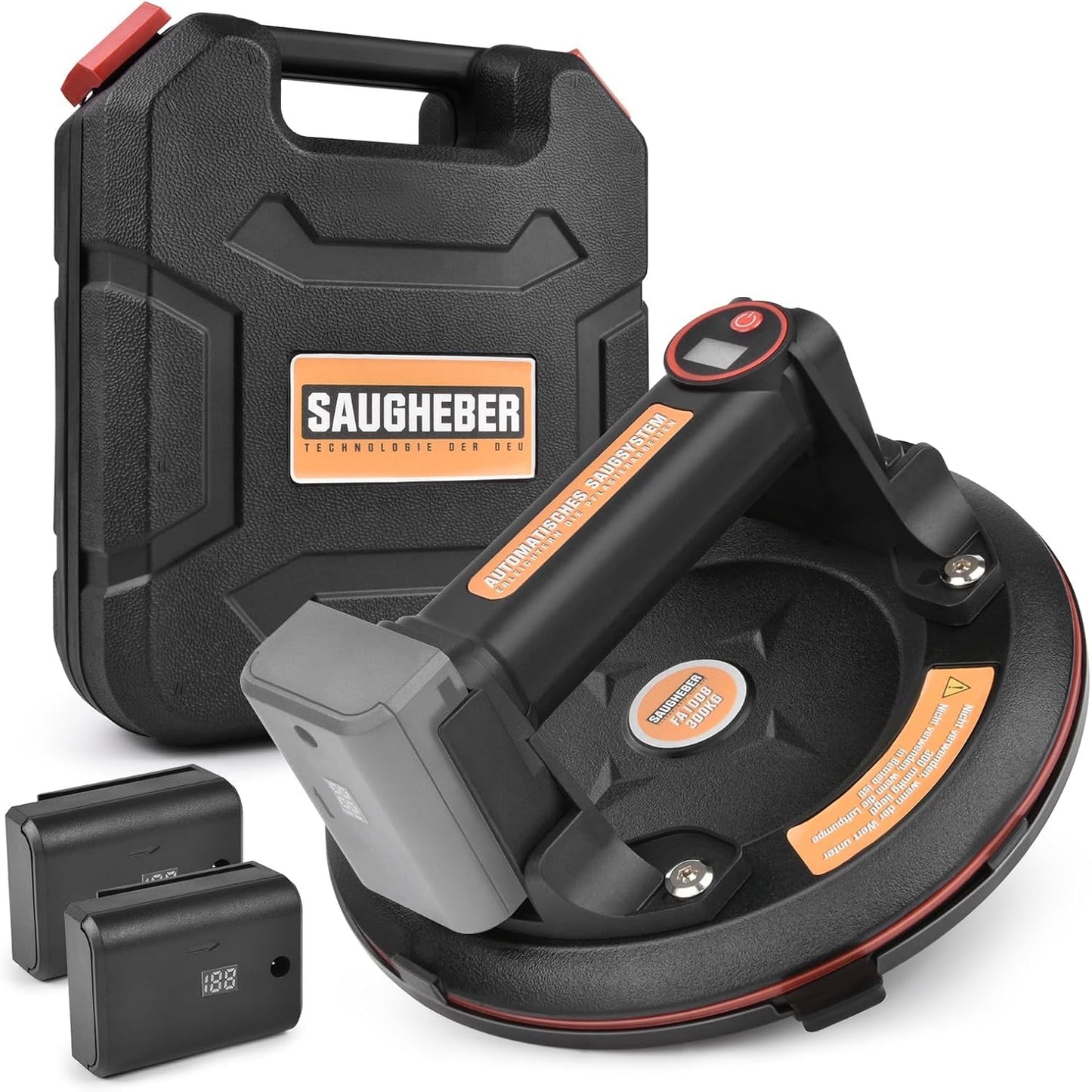 Vrietina Elektrischer Vakuumsaugheber – 200 mm, Auto - Nachfüllung