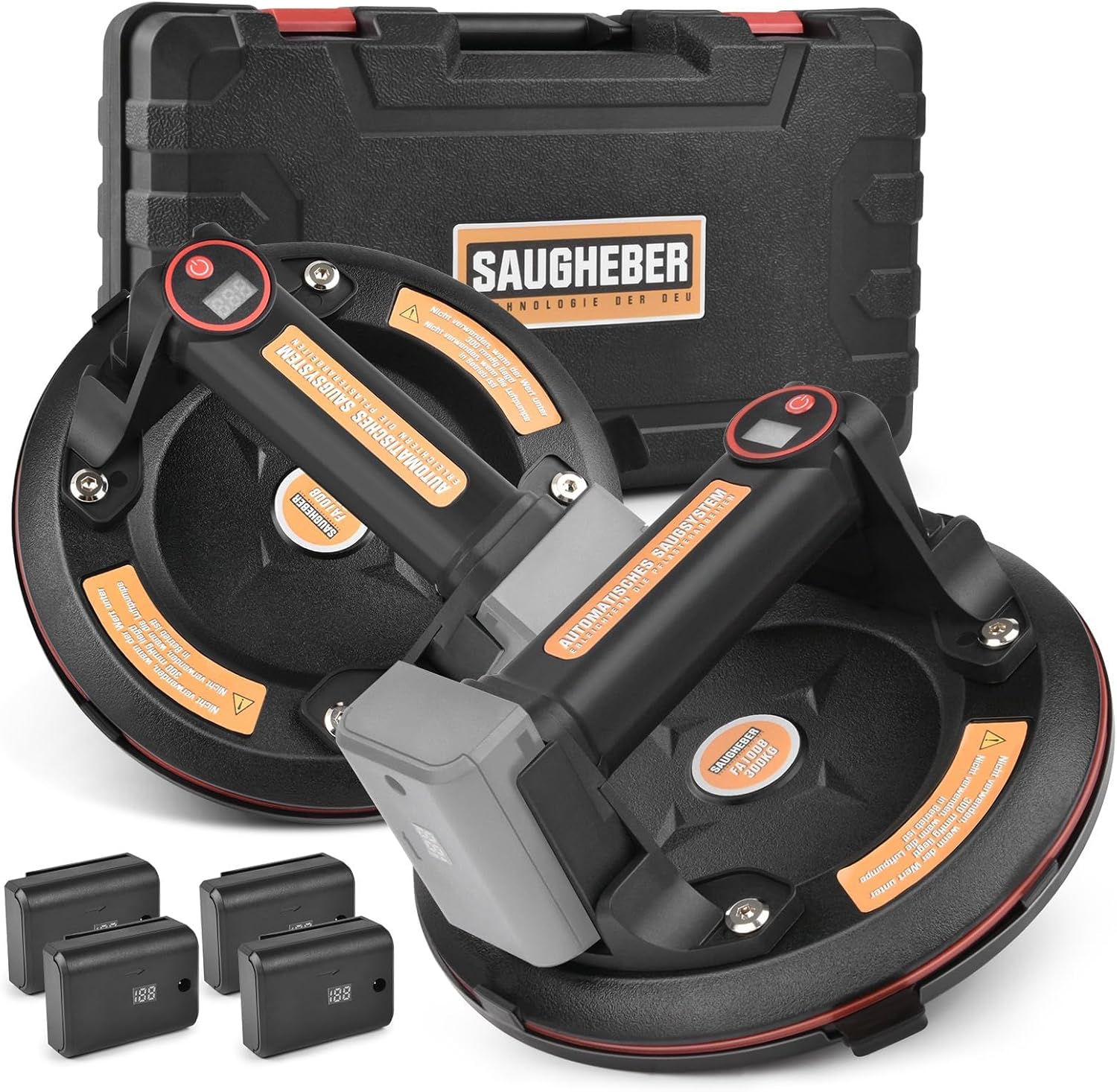 Vrietina Elektrischer Vakuumsaugheber – Drucksensor & Automatik