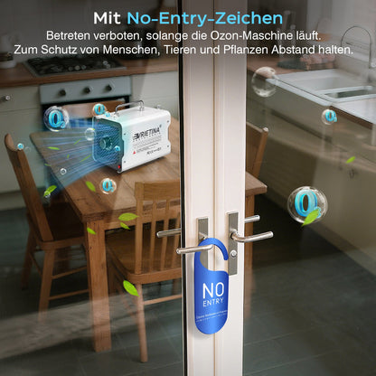 Vrietina Hochleistungs - Ozongenerator – Luftreiniger & Desinfektion