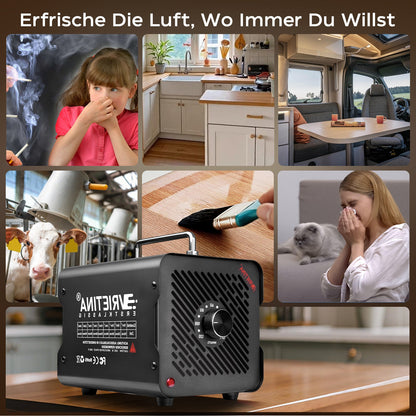 Vrietina Ozon - Generator 48.000 mg/h Geruch & Schimmel entfernen