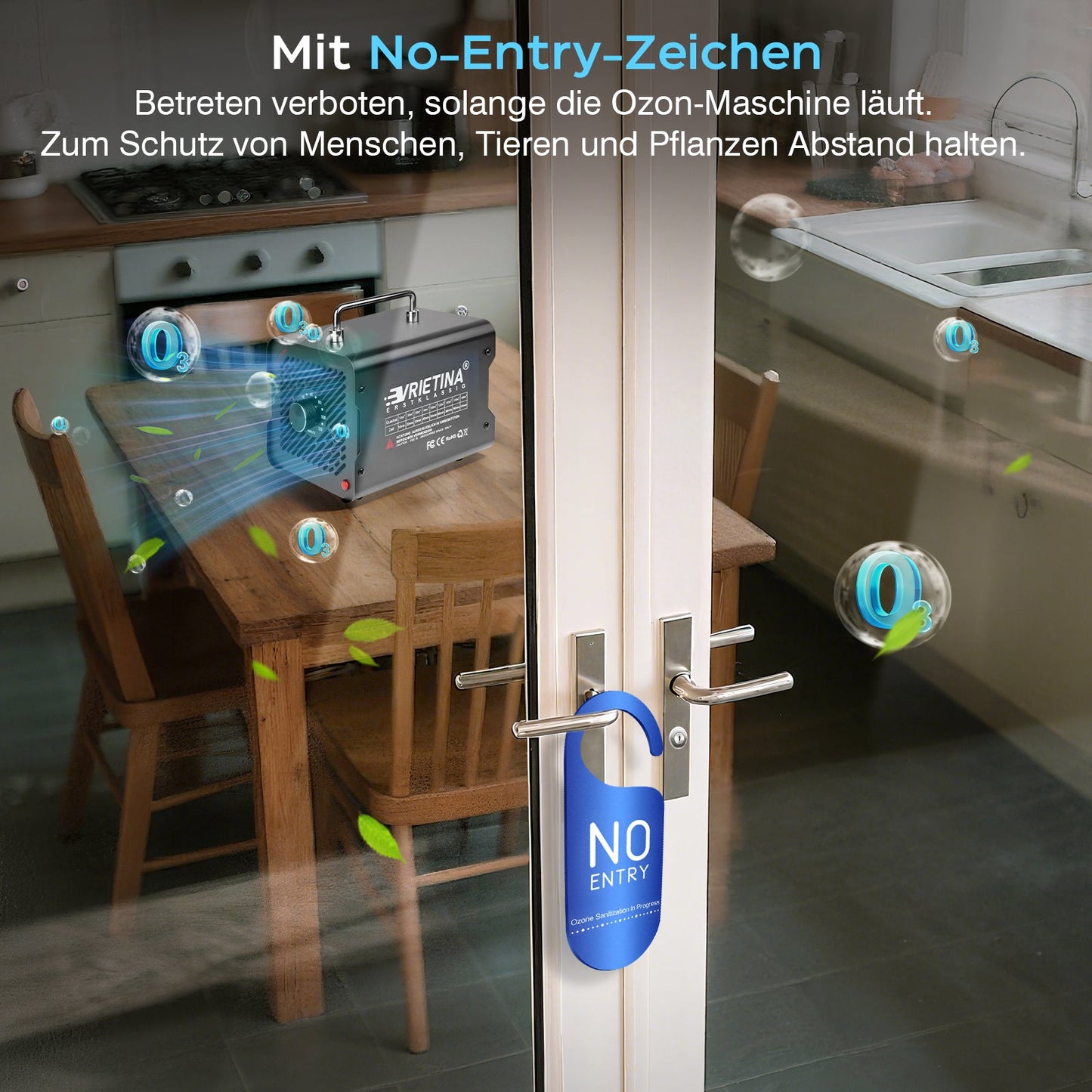 Vrietina Ozon - Generator 48.000 mg/h Geruch & Schimmel entfernen