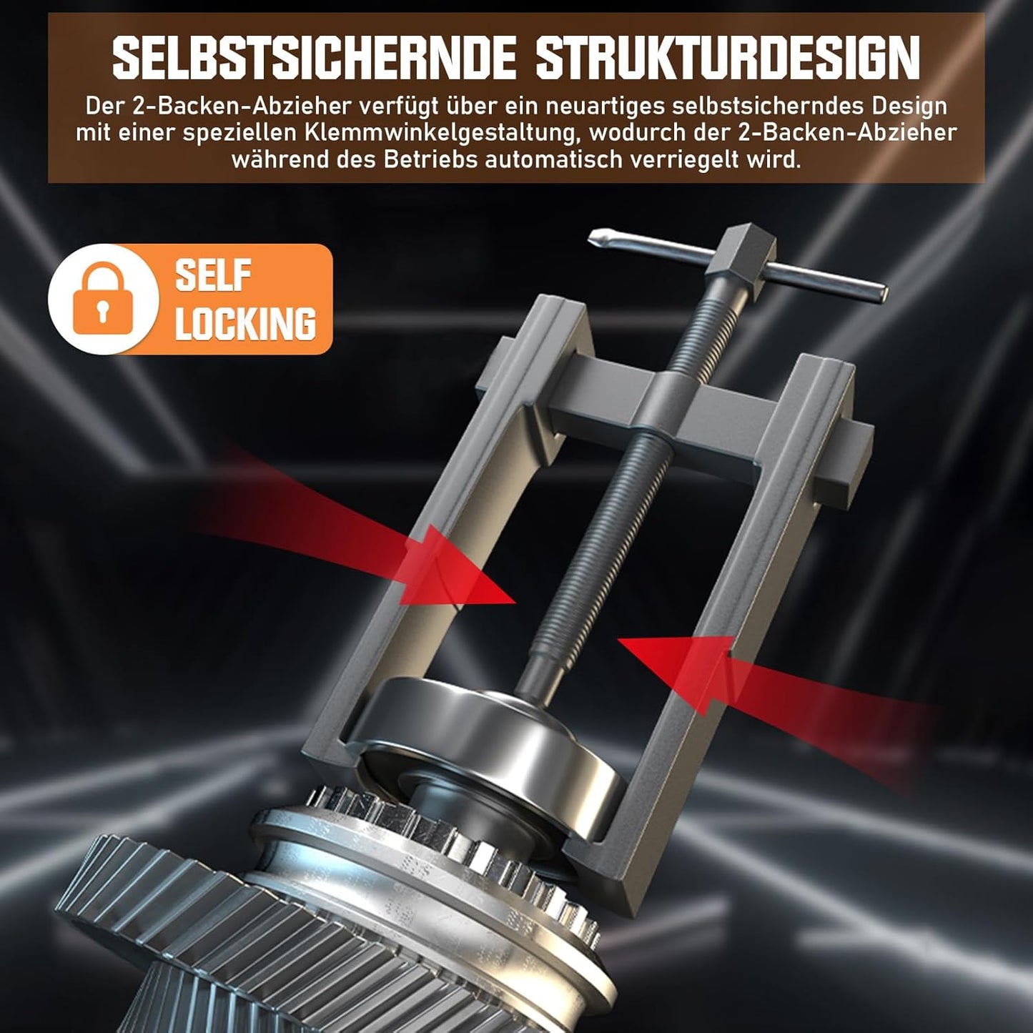 Vrietina Zweibacken - Lagerabzieher Set 3 - teilig (3"/4"/6")