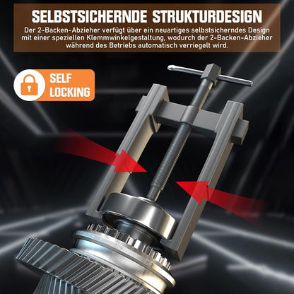 Vrietina Zweibacken - Lagerabzieher Set 3/4/6/8, Innen/Außen